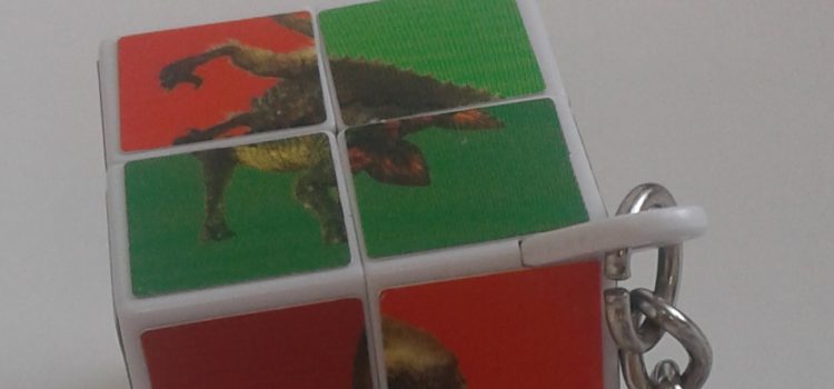 Last Chance to Visit the Natural History Museum 2x2 rubix cube from Natural History Museum shop